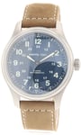 Hamilton H70545540 Khaki Field Sininen/Nahka Ø42 mm