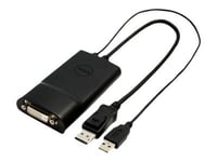 Dell Displayport To Dvi Dual-Link Adapter - Videokonverterare - Displayport - Dvi - För Inspiron 15 7560  Latitude 5285 2-In-1, 5289 2-In-1, E7240  Optiplex 50Xx  Precision T1650