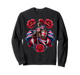 England Knight & Horse St George's Day George Dragon Outfit Sweatshirt