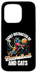 iPhone 15 Pro Love Cats and Basketball - Easily Distracted Case