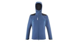 Veste softshell millet k absolute shield bleu