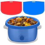 2 Pack Slow Cooker Liners - Reusable Cooker Divider, Silicone Cooking Bags4666