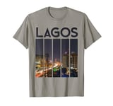 Lagos City Night View Lagos Nigeria T-Shirt