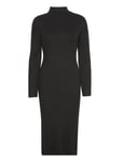 Gina Tricot Knitted Turtleneck Dress Svart