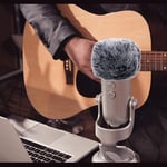 Wind Muff Microphone Windscreen Fur Windshield Mic Filter Mask For Blue |Yeti