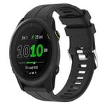 Garmin Forerunner 745 Klokkerem i silikon, 22mm - Sort