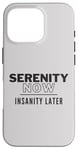 iPhone 16 Pro Serenity Now 90s Pop Culture Insanity Later Case