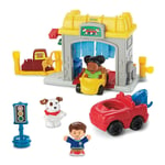 Fisher Price Little People - Bilvask Lekesett