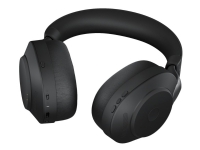 Jabra Evolve2 85 UC Stereo - Headset - fullstorlek - Bluetooth - trådlös, kabelansluten - aktiv brusradering - 3,5 mm kontakt - ljudisolerande - svart