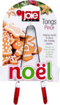 Joie Kitchen Gadgets 99158 Noel Christmas Kitchen Tongs, Plastic