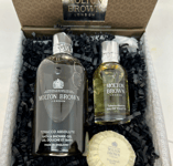 MOLTON BROWN Tobacco Absolute Bath Gel 300ml Soap EDT 50ml Boxed Gift Set Bag