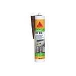 Mastic acrylique spécial façade - SIKA SikaSeal 107 Joints et Fissure - Acajou - 300ml