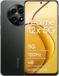 Smartphone 12X 5G,6+128Gb,Chipset Processeur 5G Avec Finesse De Gravure De 6 Nm,Appareil Photo I.A. De 50Mp,Batterie Puissante De 5 000 Mah,Mode Ecran Confort Des Yeux 120 Hz,Noir