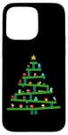 iPhone 15 Pro Max 8 Bit Retro Gaming Christmas Tree Case