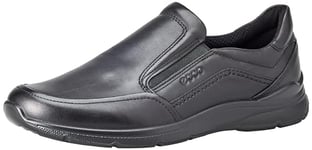 ECCO Homme Irving Chaussures, Noir, 41 EU