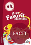 Mera Favorit matematik 4A  Facit till uppl.2, 5-pack