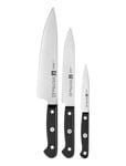 Knife Set, 3-Pcs Black Zwilling