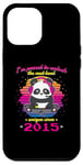 Coque pour iPhone 12 Pro Max Né en 2015 Anniversaire Fun Panda Gaming Unlock The Next Level