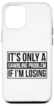 Coque pour iPhone 13 Pro Jeu de hasard Poker Black Jack Texas Hold Em Slots Vegas