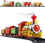 The Christmas Workshop Christmas Train Sets / 4 Separate Designs/Realistic Soun