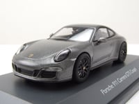 Porsche 911 (991.1) Carrera GTS 2014 Gris Métallique Modèle Réduit 1:43 Schuco