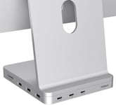 iMac Station Accueil Compatible avec iMac 24 Pouces 2021/2023,8 en 1 Hub USB 3.2 en Aluminium avec Boîtier SSD NVMe,USB A/C 3.2 et Slot pour Carte SD(Q284)