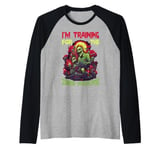 I'm Training For The Zombie Apocalypse ||--- Raglan Baseball Tee