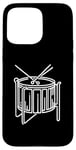 iPhone 15 Pro Max Steel Drums Line Art For Musicians Steel Drum Case