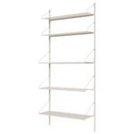 Frama-Library Hylde 40x185 cm, Varm Hvid