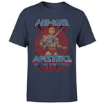 He-Man Distressed Men's T-Shirt - Navy - XS