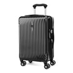 Travelpro Softside Élite Valise Extensible pour Voyage - Bagages à Main élégant avec Poches Accessoires et Sac étanche Amovible Conforme TSA - Valise Solide avec 8 Roues - Bleu Marine - 48x39x20 cm