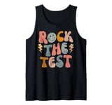 Rock The Test Day Exam Teacher Testing School Student Tank Top