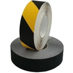 PSP Heavy Duty Antiskli tape, 50 mm x 5 m, gul/svart