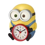 RHYTHM ?EREA30ME33 Minion Bob Place Clock Alarm Clock Voice Alarm Yellow new FS