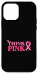 Coque pour iPhone 12 mini Think Pink