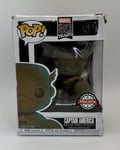 Damaged Box Funko Pop Marvel 80 Years - Captain America Bronze #497 - Special Ed