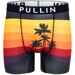 Boxers Pullin  Boxer Long Homme Microfibre BADCALI Noir