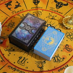 Pink Rose Gold Foil Color Printing Tarot Set Prophecy Fate Family and Friends Pa