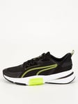 Puma Men's Training PWRFrame TR 3 Trainers - Black/Green, Black, Size 8, Men