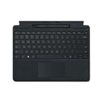 Microsoft Surface Pro 8/X Coque Alcantara + Pen - Noir