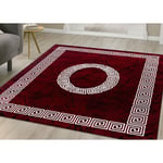 Plus - ispa - Tapis Baroque (Rouge - 200x290cm)