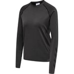 Hummel Ici Seamless T-shirt L/Ä - Svart Dam, storlek Medium