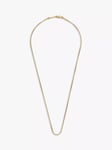 BARTLETT LONDON Men's Slim Box Chain Necklace