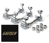 NEW - Gretsch Tuning Keys 3x3 -Electromatic - CHROME - 0062706000