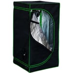 Growbox Serre Tente de culture de plantes d'intérieur Tente de culture Armoire de culture Chambre noire Propagateur Armoire de culture - 40x40x120 cm