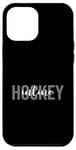 Coque pour iPhone 15 Pro Max Sports de joueur de hockey en ligne