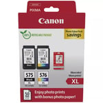 Canon Blæk Value Photo Pack 2x Pg-575xl/1x Cl-576xl + Papir Gp-501 50stk