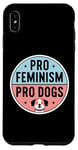 iPhone XS Max Pro Feminism Pro Dogs - Vintage Women's Rights Cat Lover Case