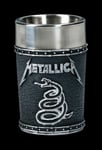 Metallica Shot Glass The Black Album - Music Band Drinking Glass