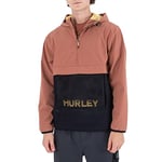 Hurley Phantom+ Packable Anorak Veste, Zion Rust, M Homme